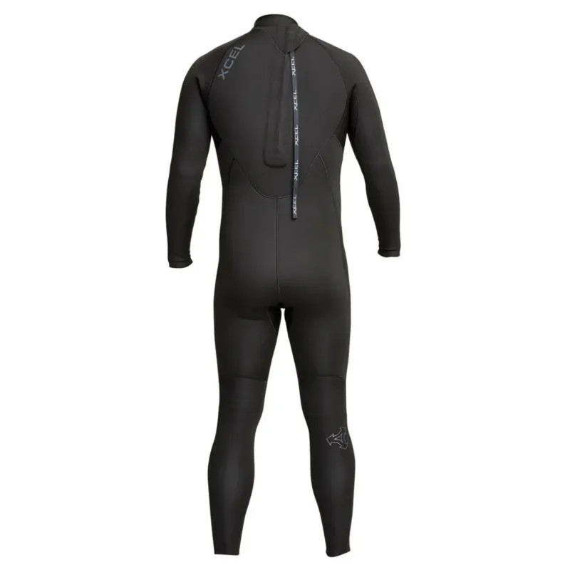 Xcel 4/3 Axis Back Zip Våtdrakt