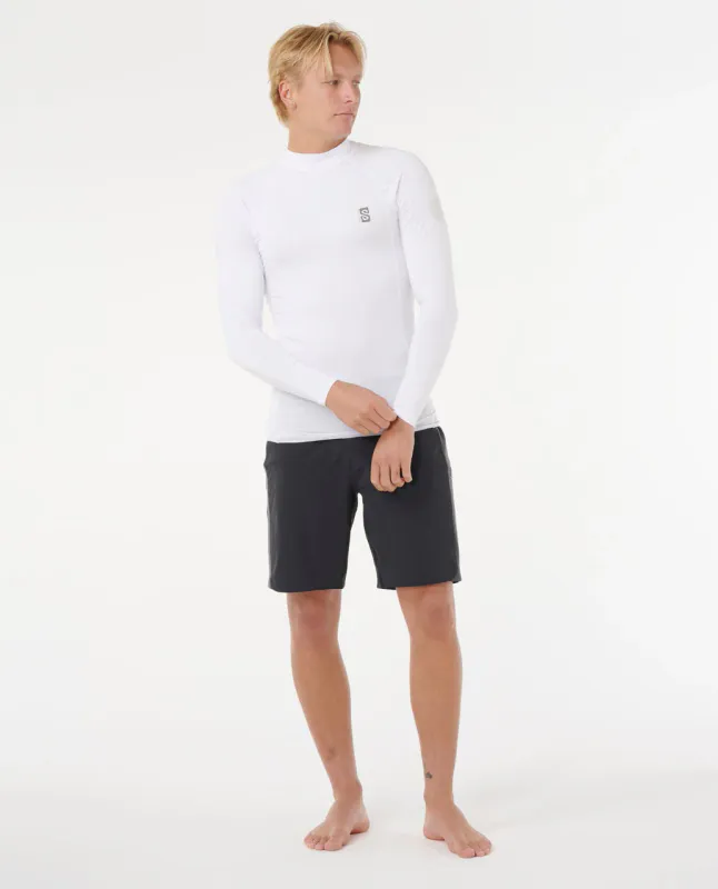 Rip Curl - Search UPF50 Performance L/S Rash Guard - White