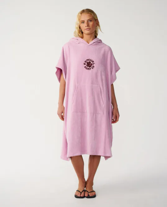 Hovedbilde Rip Curl - Icon Skifteponcho Med Hette - Mauve