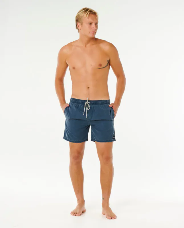 Rip Curl - Offset Washed Volley Badeshorts - Navy