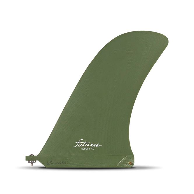 Hovedbilde Futures Rudder 9' Single Fin Green