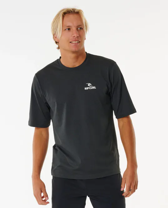 Hovedbilde Rip Curl - Stack UPF50 S/Sleeve Rash Guard - Black Marle