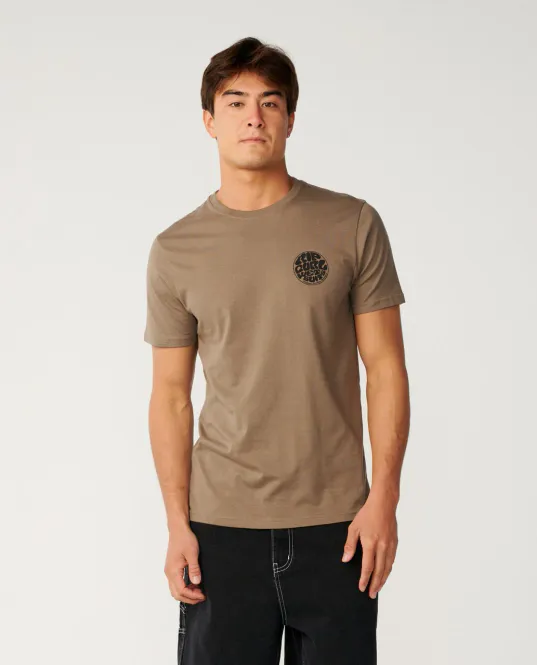 Hovedbilde Rip Curl - Wettie Icon T-skjorte - Walnut