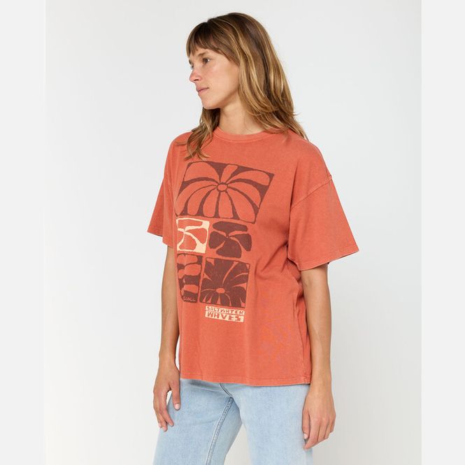 Hovedbilde Rip Curl Oceanic Heritage Tee T-skjorte - Brick