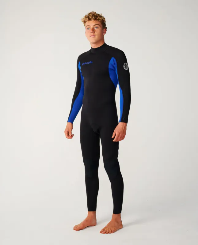 Rip Curl 5/4 Trad Back Zip Våtdrakt - Blue