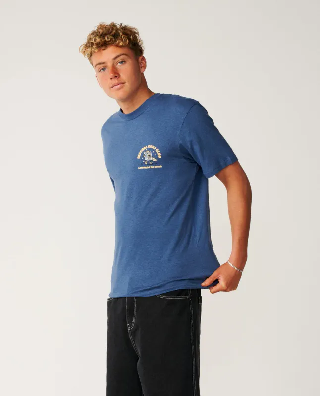 Rip Curl Shaper Address Relaxed Tee Update - T-skjorte - Light Navy