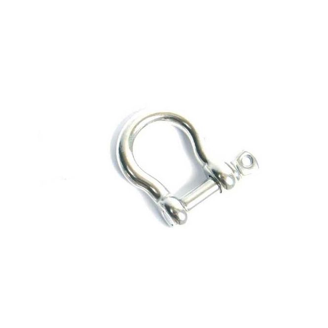 Hovedbilde O & E - Tow Sled Hardware 316 Stainless 8mm Bow Shackle