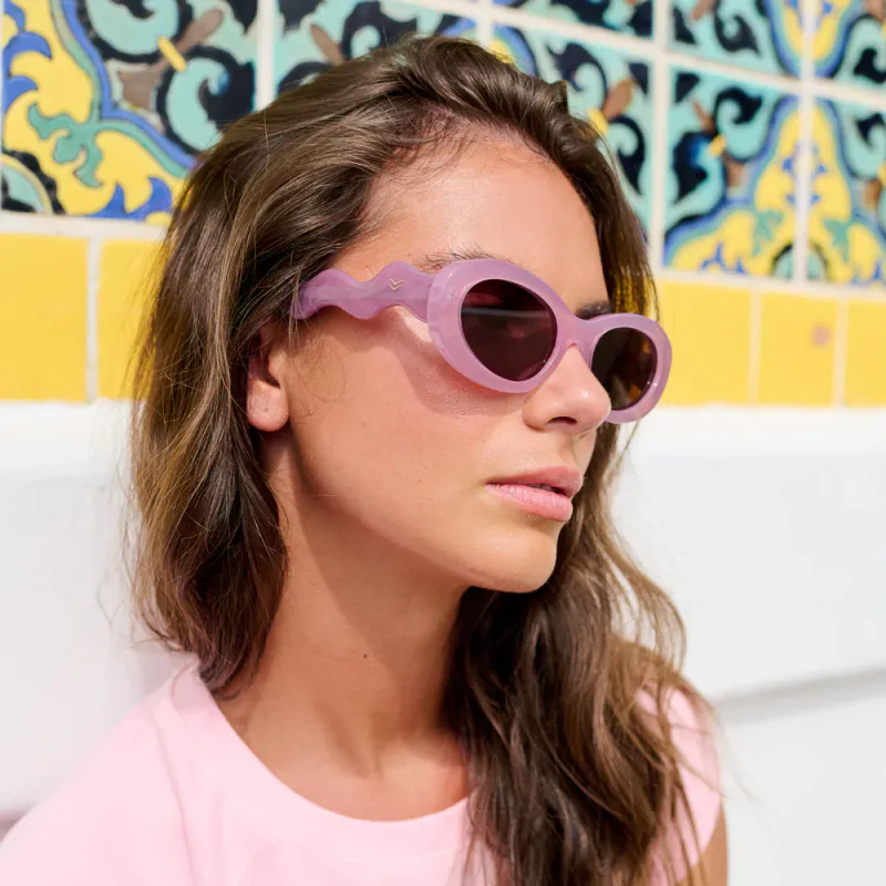 I-SEA Maya - Violet/Plum Polarized Solbriller