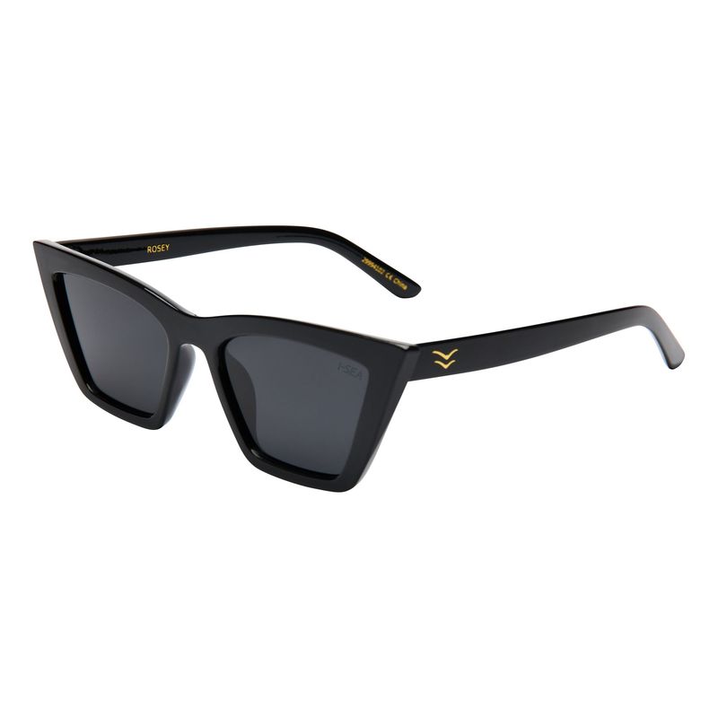 I-SEA Rosey - Black/Smoke Polarized Solbriller