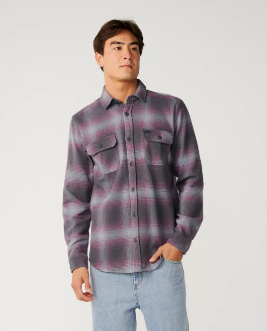 Hovedbilde Rip Curl Classic Surf Count Flannell - Flanellskjorte - Charcoal Grey