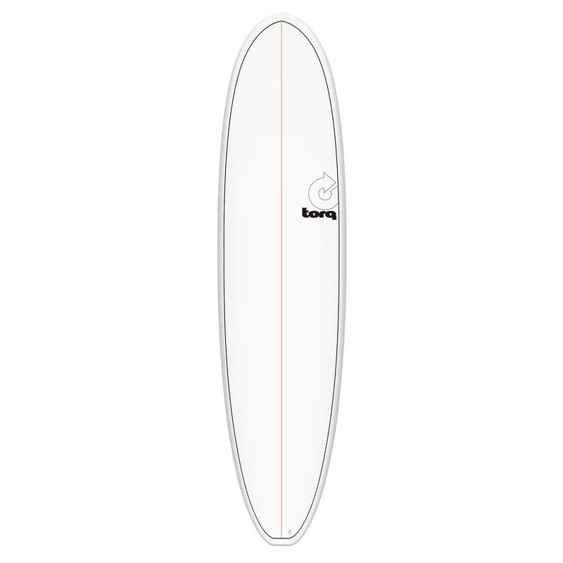 Torq Funboard Epoxy V+ 7'8 (64 L) Surfebrett - White