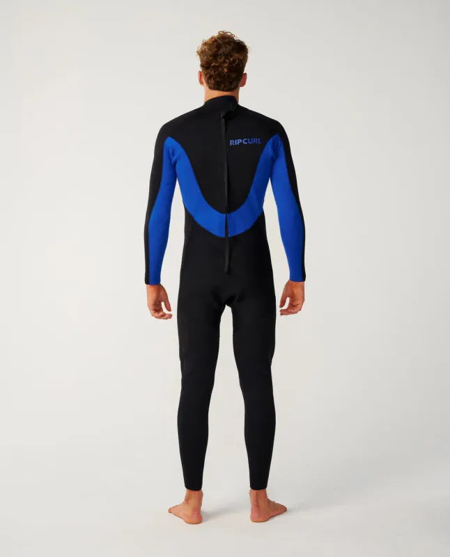 Rip Curl 5/4 Trad Back Zip Våtdrakt - Blue