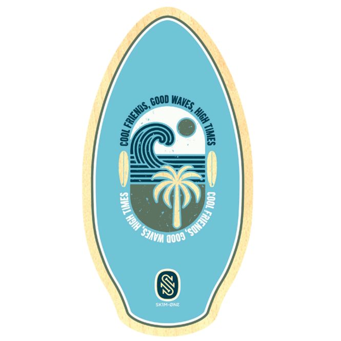 Hovedbilde SkimOne 44' Wood High Times - 112 cm Skimboard