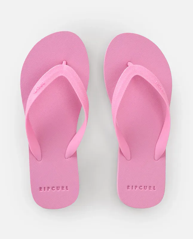Rip Curl - Essential Bloom Open Toe Thongs - Pink - Flip Flops