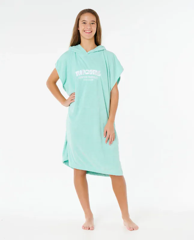 Rip Curl - Barn - Classic Surf Skifteponcho med hette - Teal
