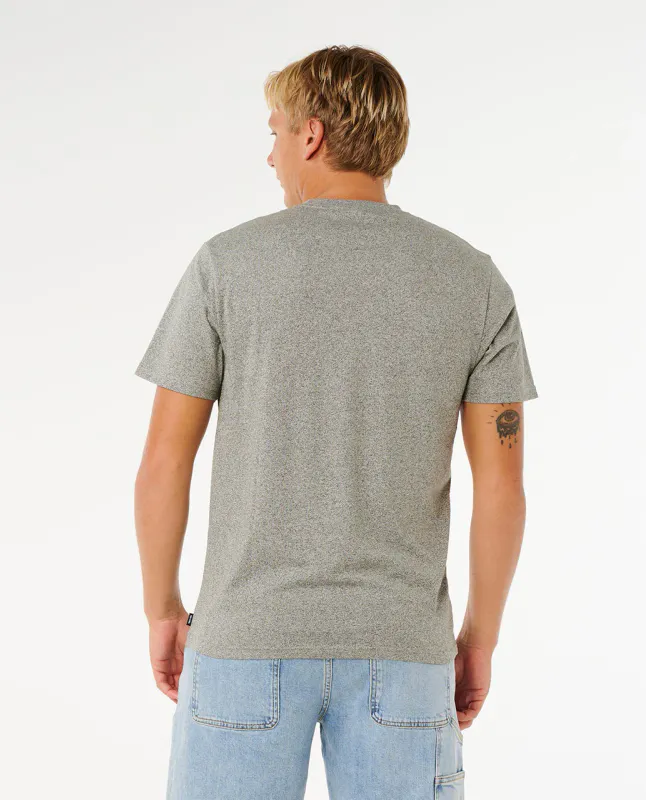 Rip Curl - Easy Embroid Relaxed T-skjorte - Grey Marle
