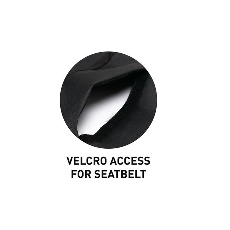 Surflogic Waterproof Car Seat Cover Triple - Black