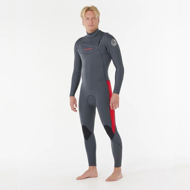 Hovedbilde Rip Curl 4/3 Dawn Patrol Pro Chest Zip Våtdrakt - Red