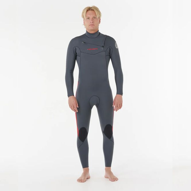 Hovedbilde Rip Curl 3/2 Dawn Patrol Pro Chest Zip Våtdrakt - Red