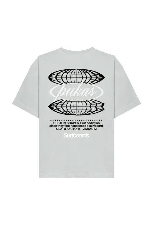 Pukas - Custom Shapes Contrast Tee - T-skjorte Metal