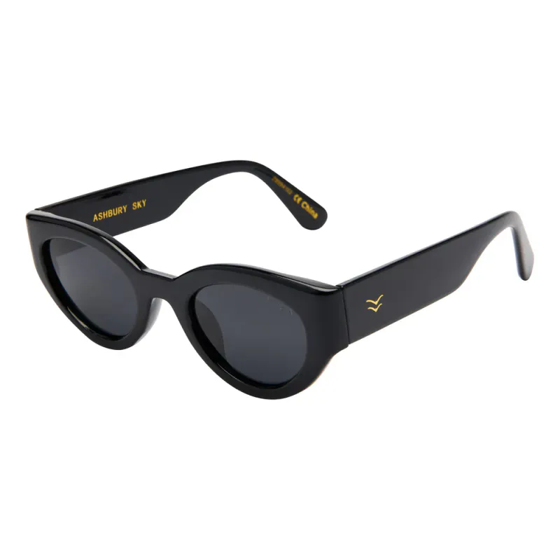 I-SEA Ashbury Sky - Black/Smoke Polarized Solbriller
