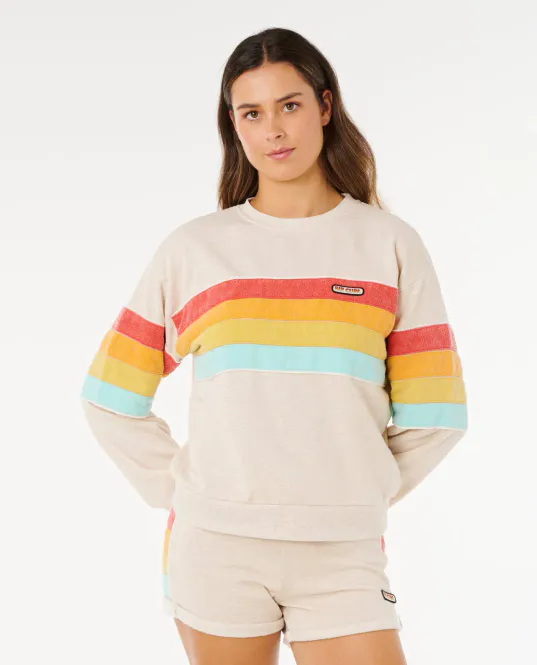 Hovedbilde Rip Curl - Surf Revival Relaxed Crew Genser - Oatmeal