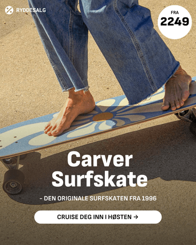 Carver Surfskate - Den originale Surfskaten fra 1996