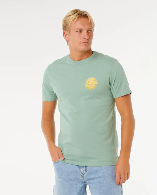 Hovedbilde Rip Curl - Wettie Passage Icon T-Skjorte - Aloe