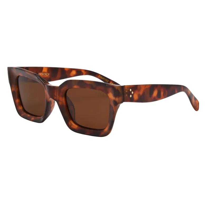 I-SEA Hendrix - Tort/Brown Polarized Solbriller