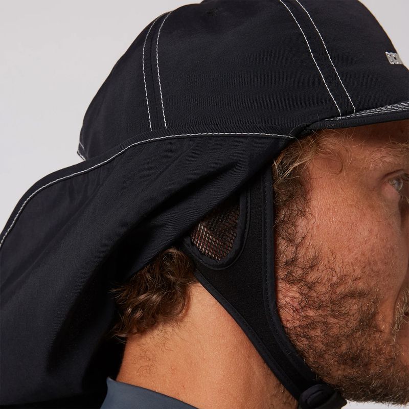 O & E - G-Land Legionnaire Surf Cap - Black