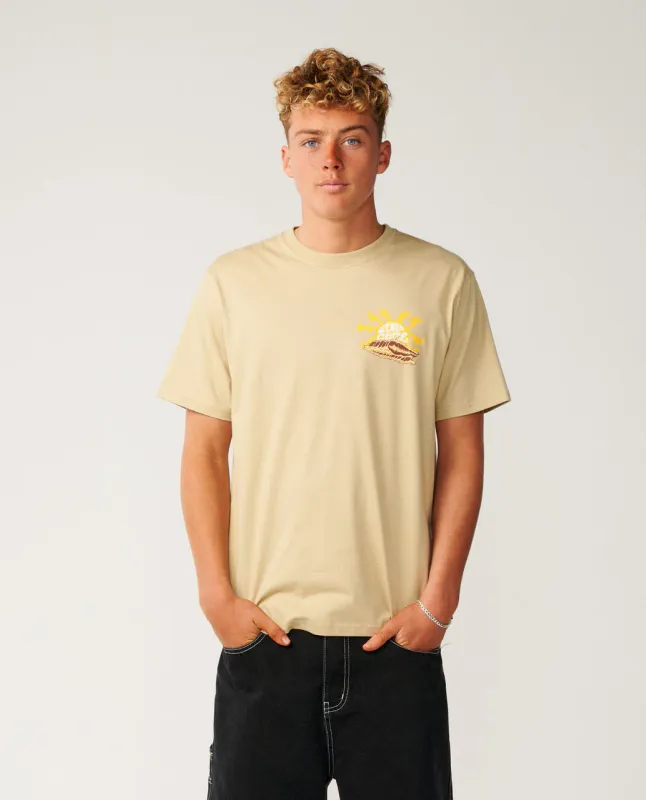 Rip Curl - Surf Trip T-skjorte - Khaki Sand