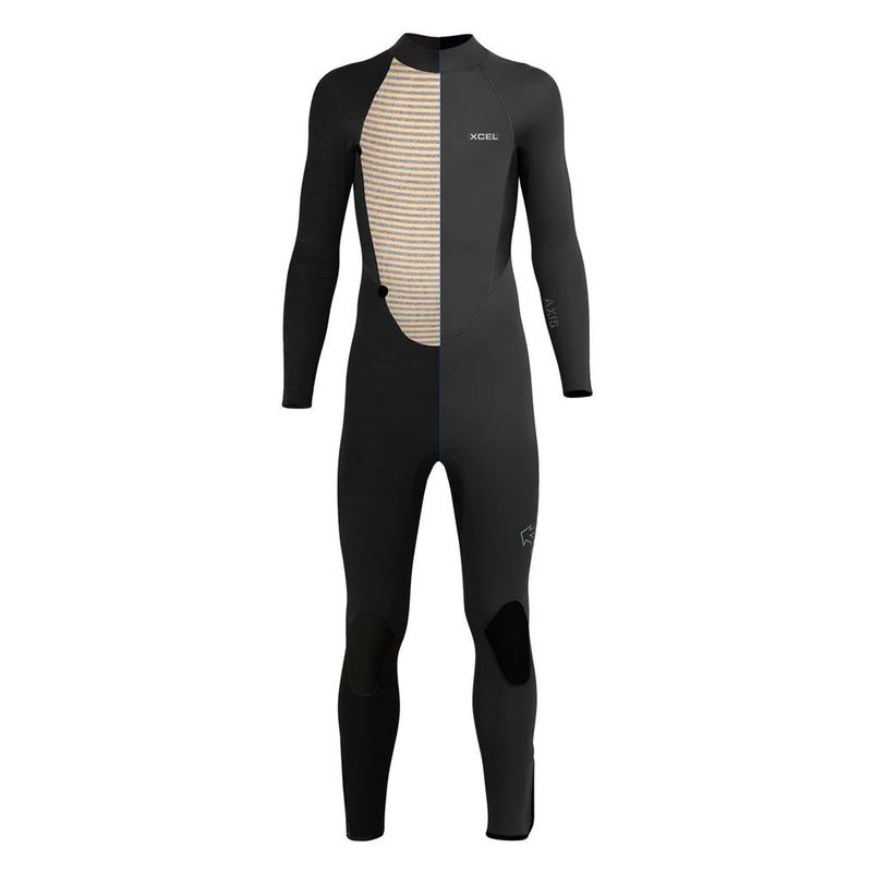 Xcel Junior 5/4 Axis Back Zip Våtdrakt