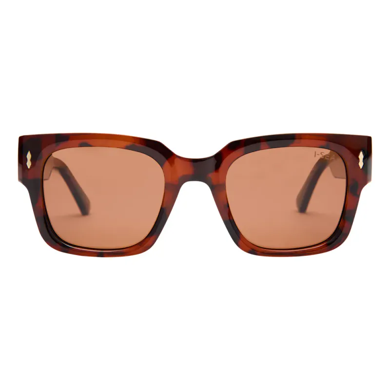 I-SEA Parker - Tort/Brown Polarized Solbriller