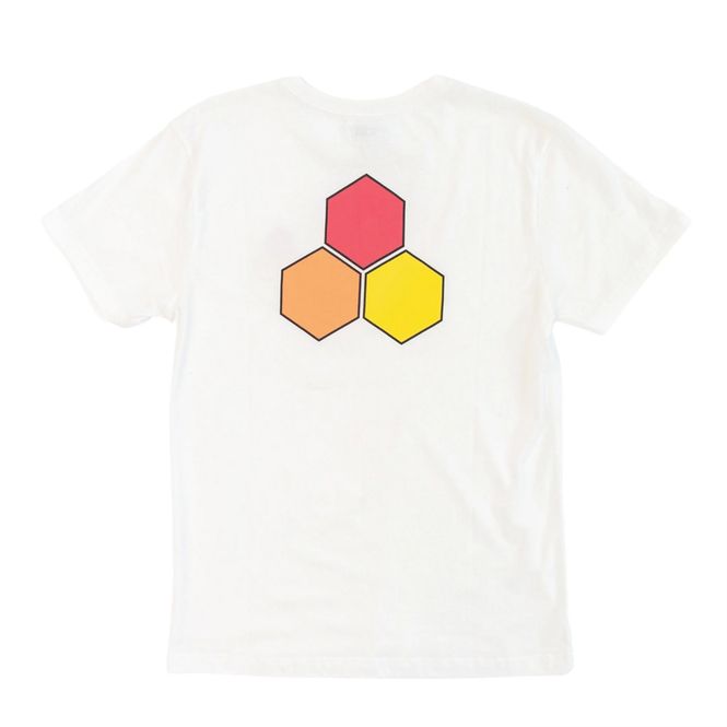 Hovedbilde Channel Islands Clothing - Classic Hex White - T-skjorte