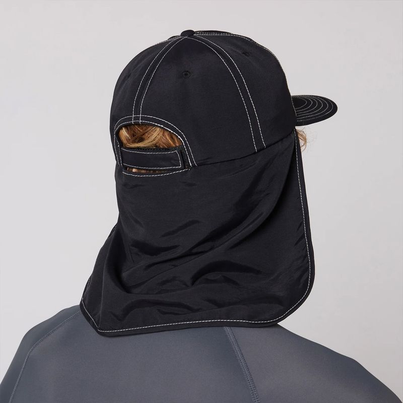 O & E - G-Land Legionnaire Surf Cap - Black