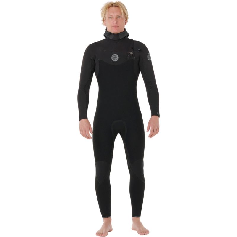 Rip Curl 6/4 Flash Bomb E7 Chest Zip Hooded Våtdrakt