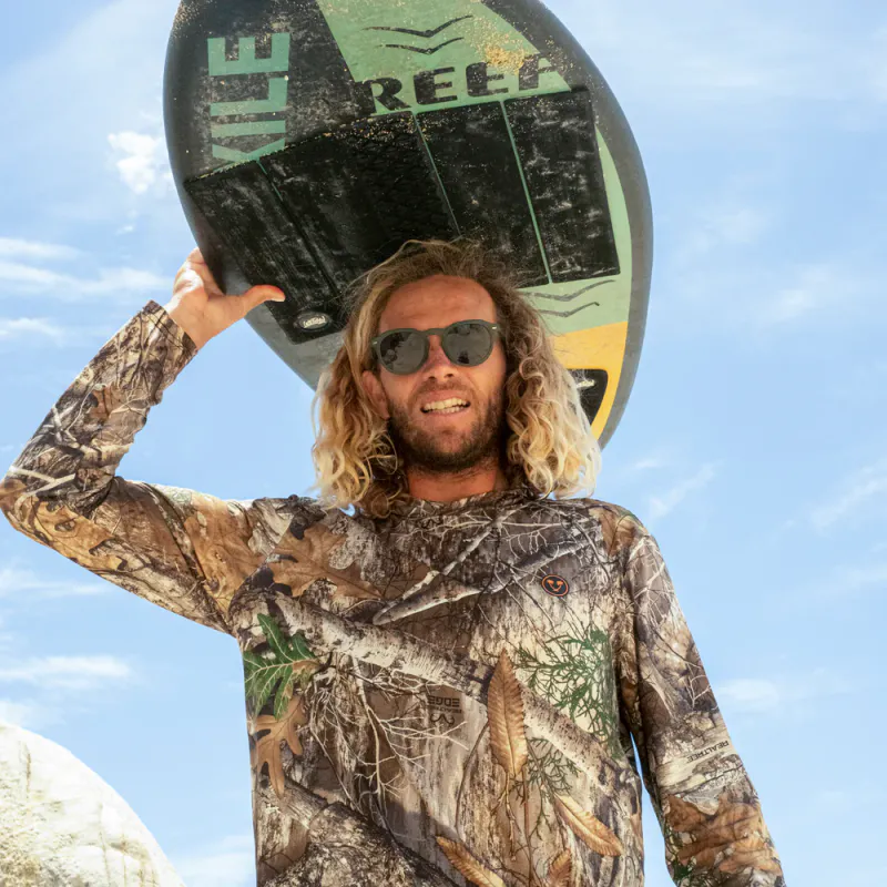 I-SEA Blair Conklin - Kale/Green Polarized Solbriller